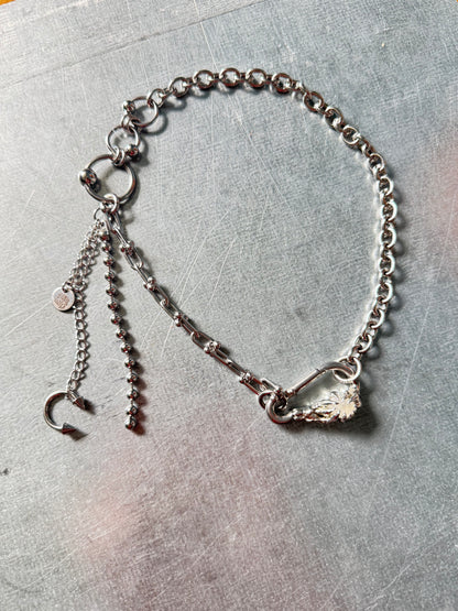 Ryna | soldered Carabiner Necklace