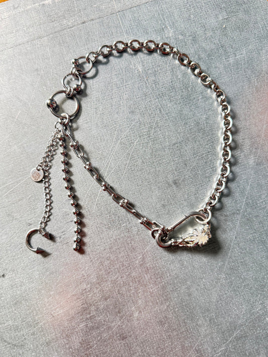 Ryna | soldered Carabiner Necklace
