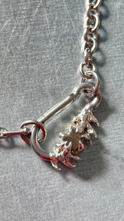 Sira | soldered Carabiner Necklace
