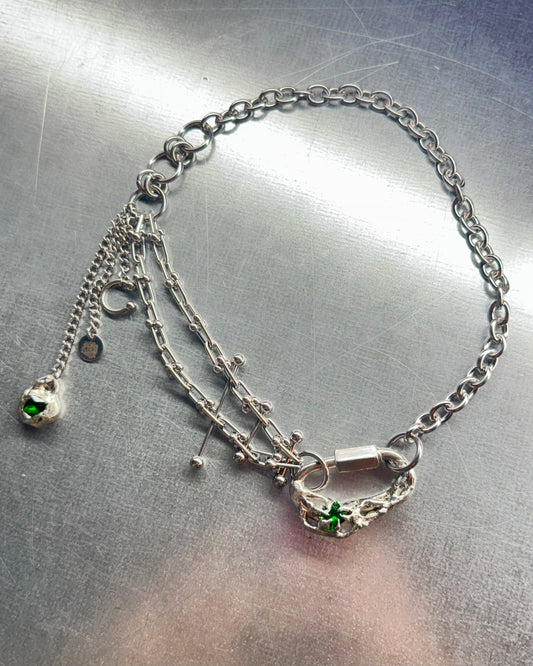 Tzora | soldered Carabiner Necklace
