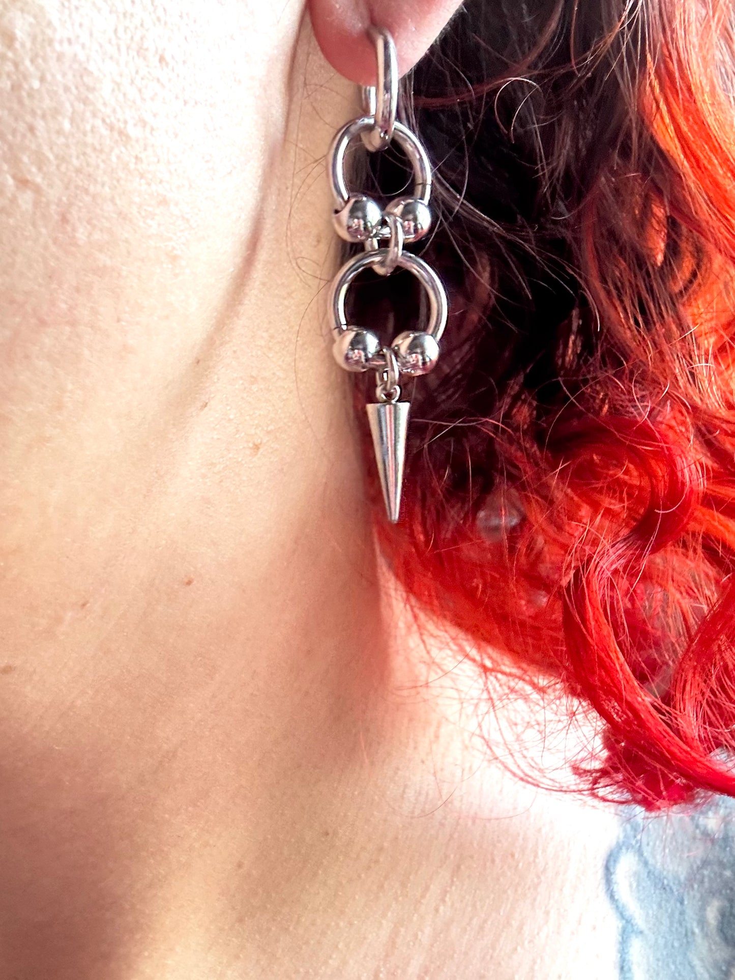 Vyra | Chainmail Earring