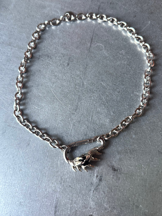 Xylia | soldered Carabiner Necklace