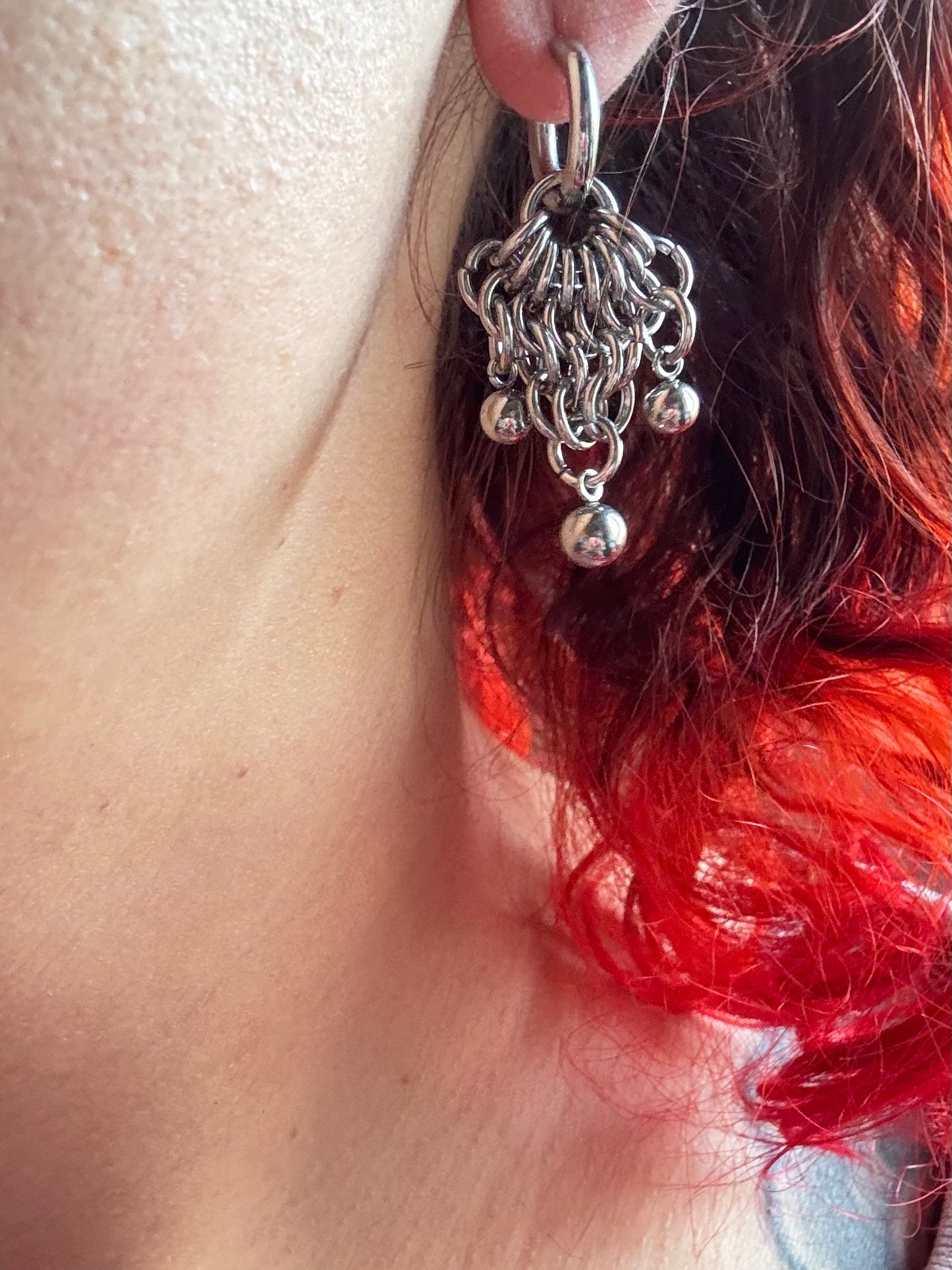 Zaya | Chainmail Earring