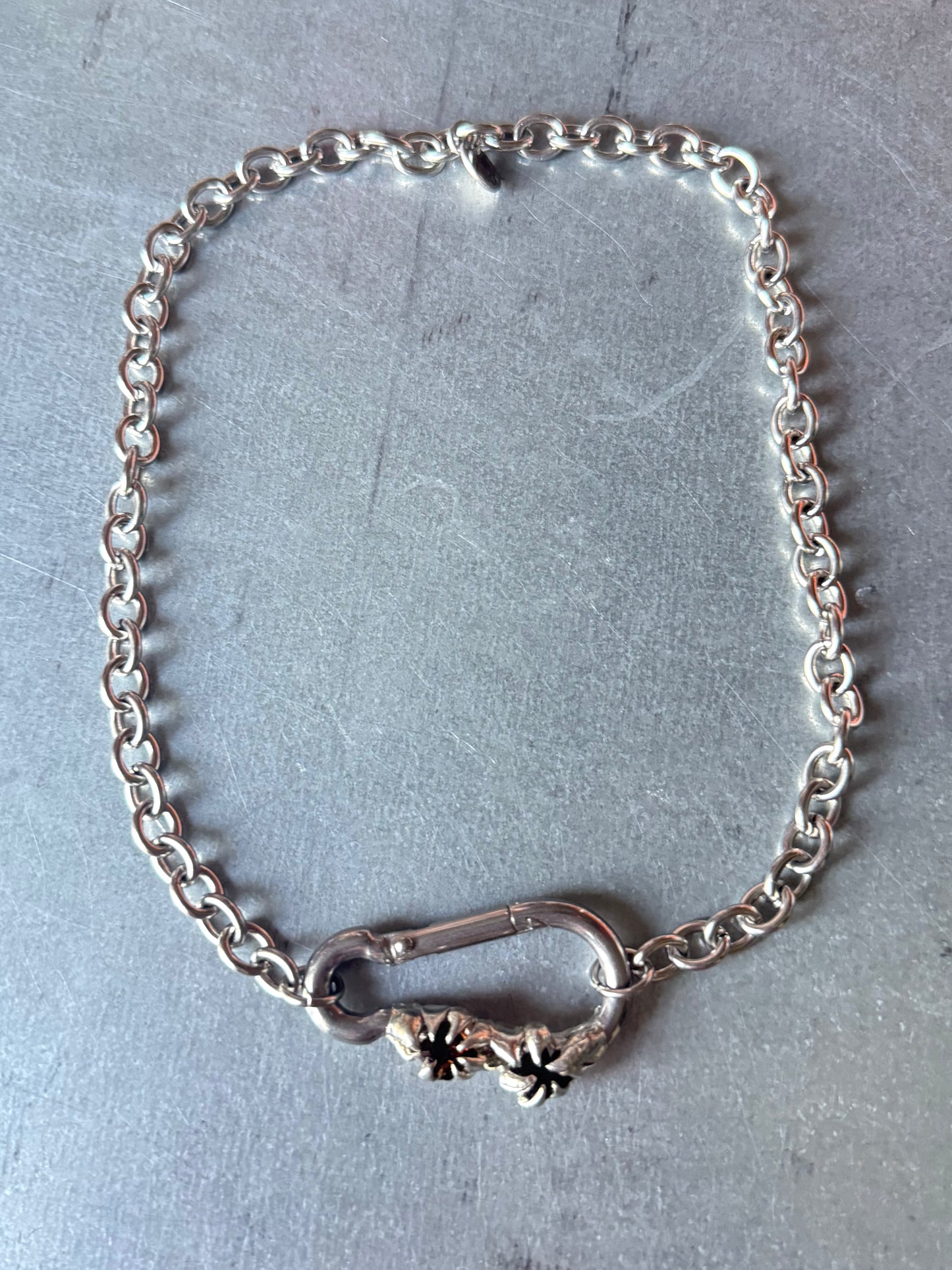 Zoré | soldered Carabiner Necklace