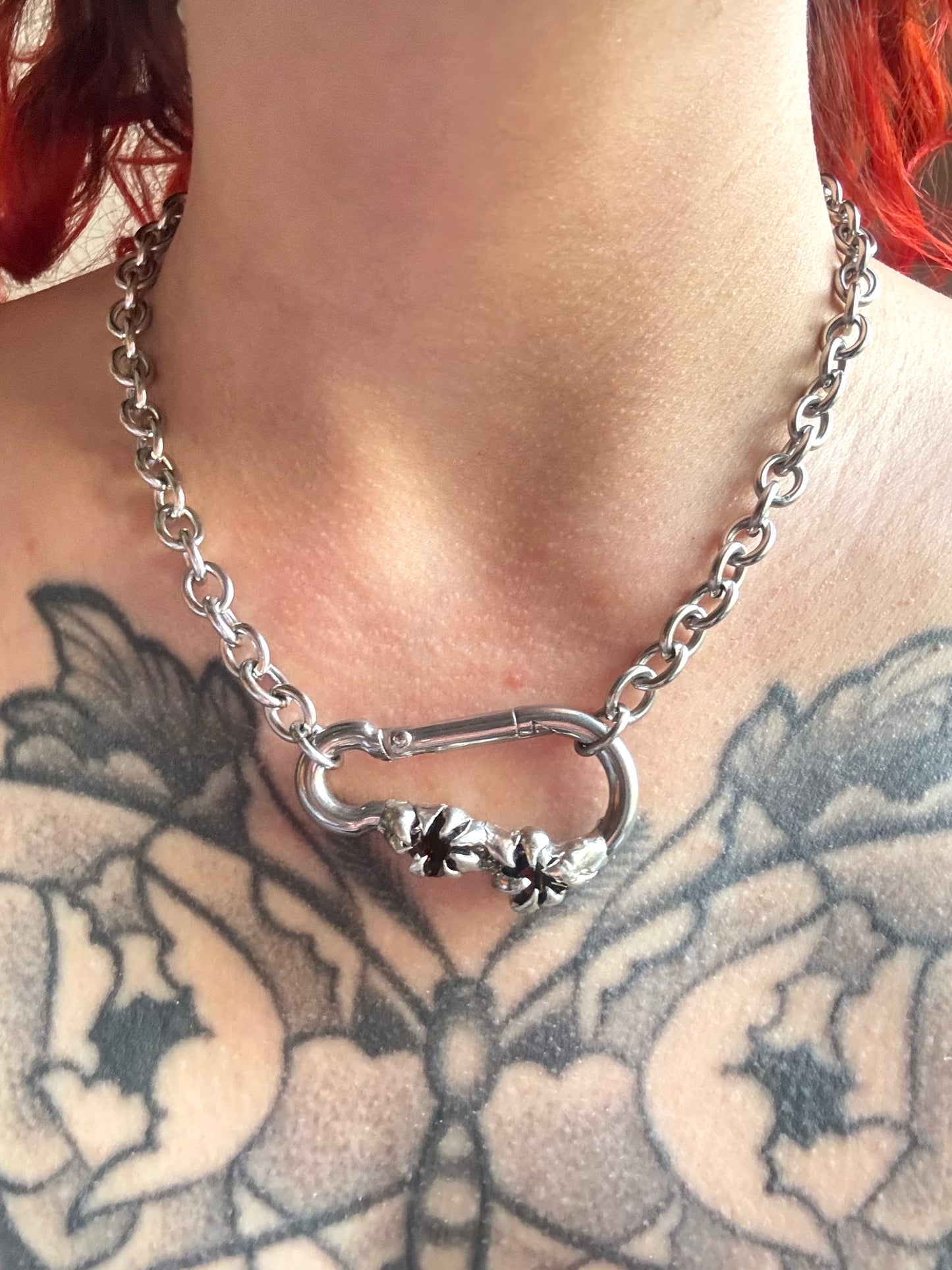 Zoré | soldered Carabiner Necklace