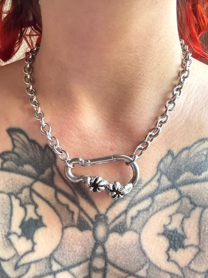 Zoré | soldered Carabiner Necklace