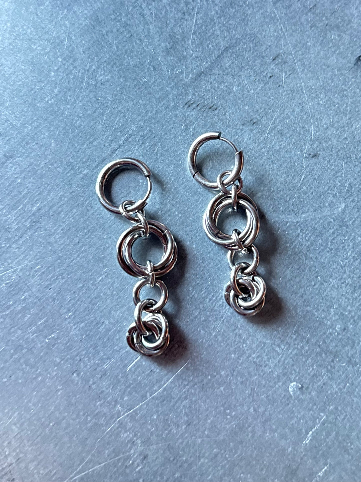 Zyre | Chainmail Earring