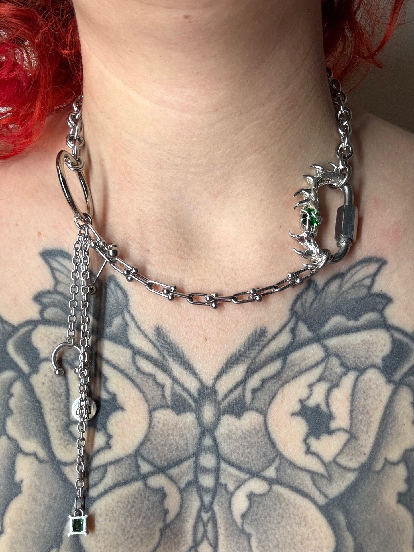 Aphbo | soldered Carabiner Necklace