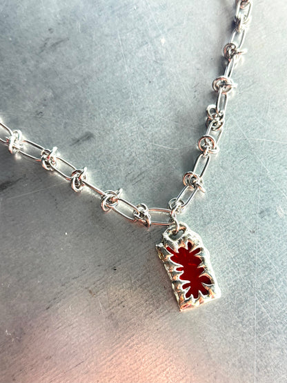 Stained Glass Collection: Lunexis | soldered Necklace