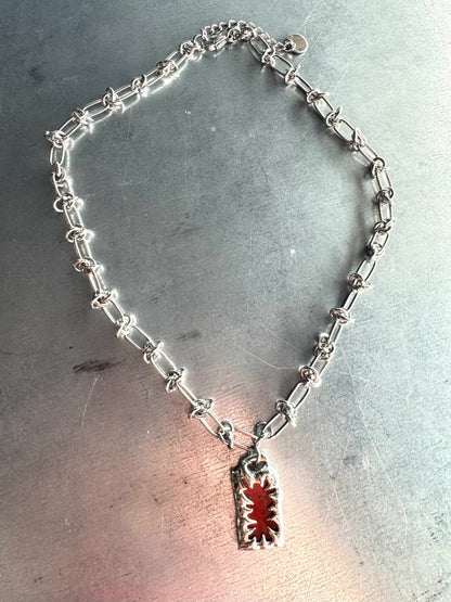 Stained Glass Collection: Lunexis | soldered Necklace