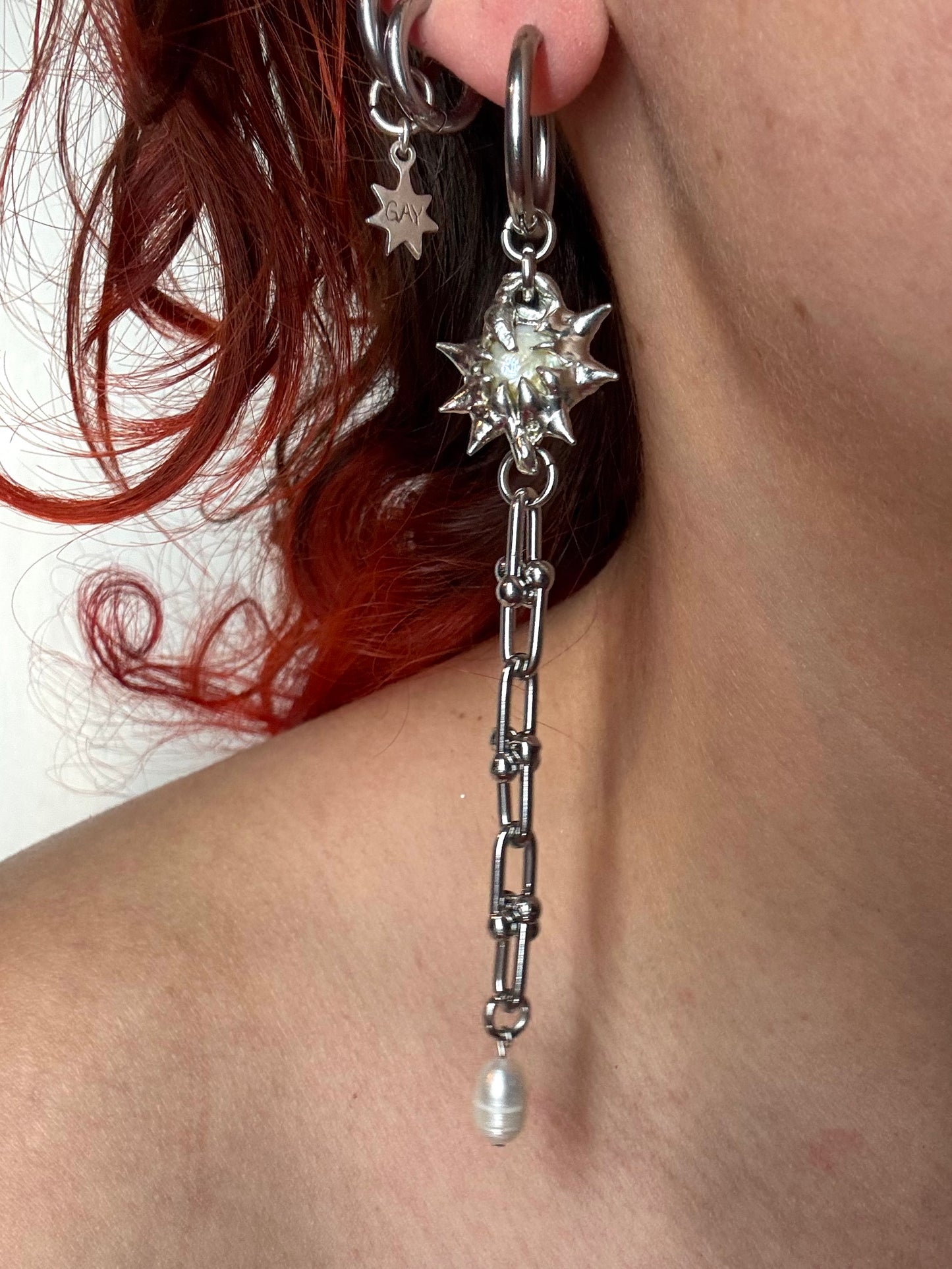 Odo | soldered Earring