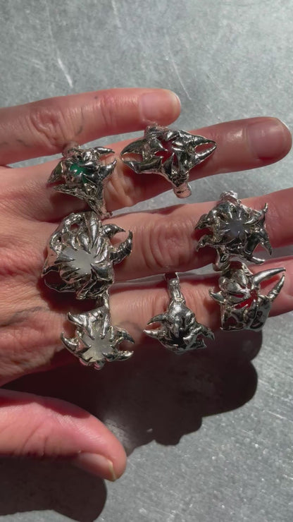 Tribal Stones | soldered ring