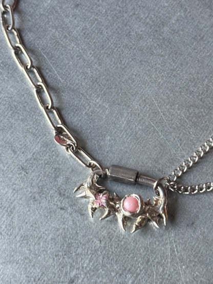 Yuna | soldered Carabiner Necklace