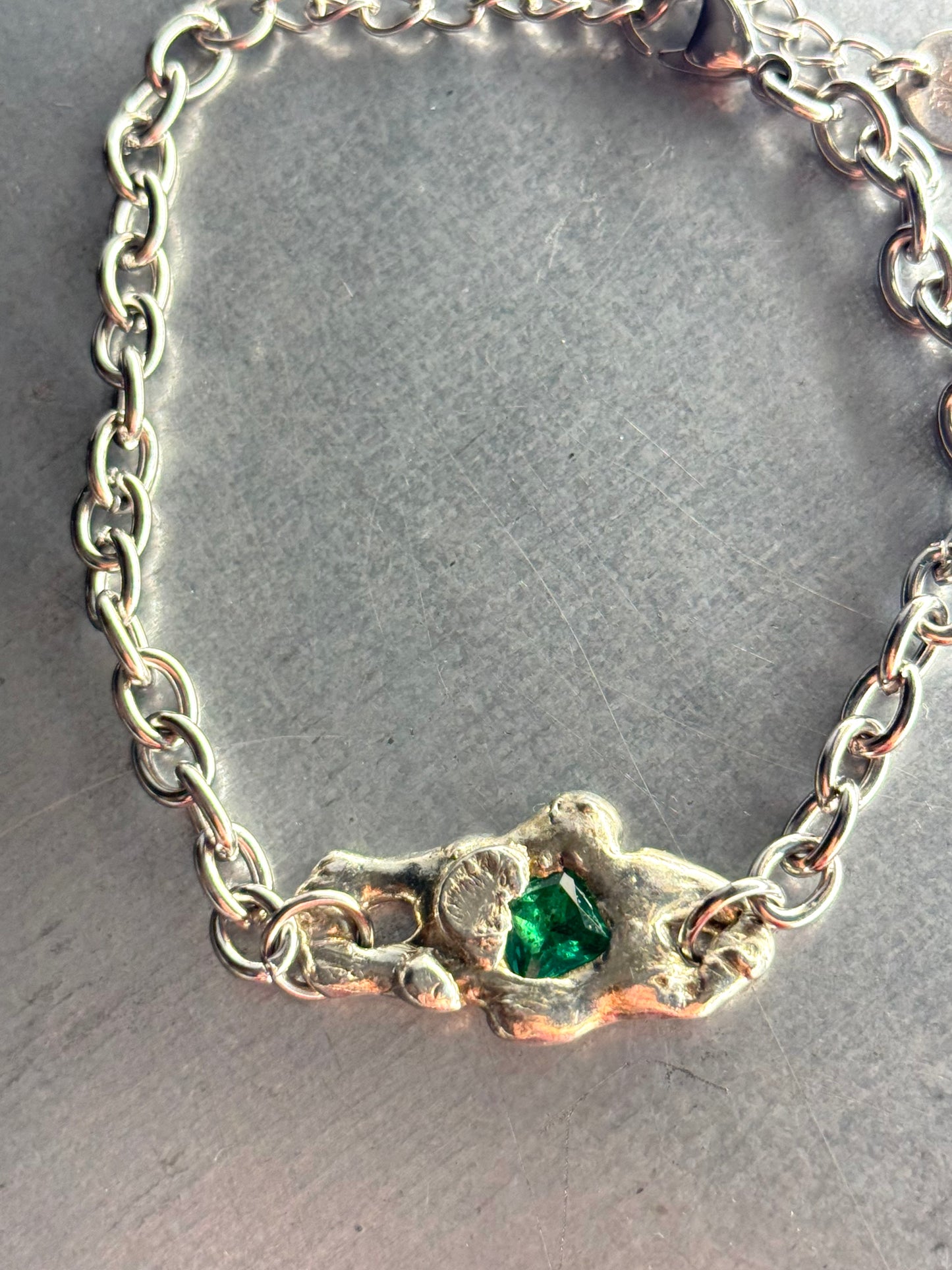 Zev | soldered  Carabiner Bracelet