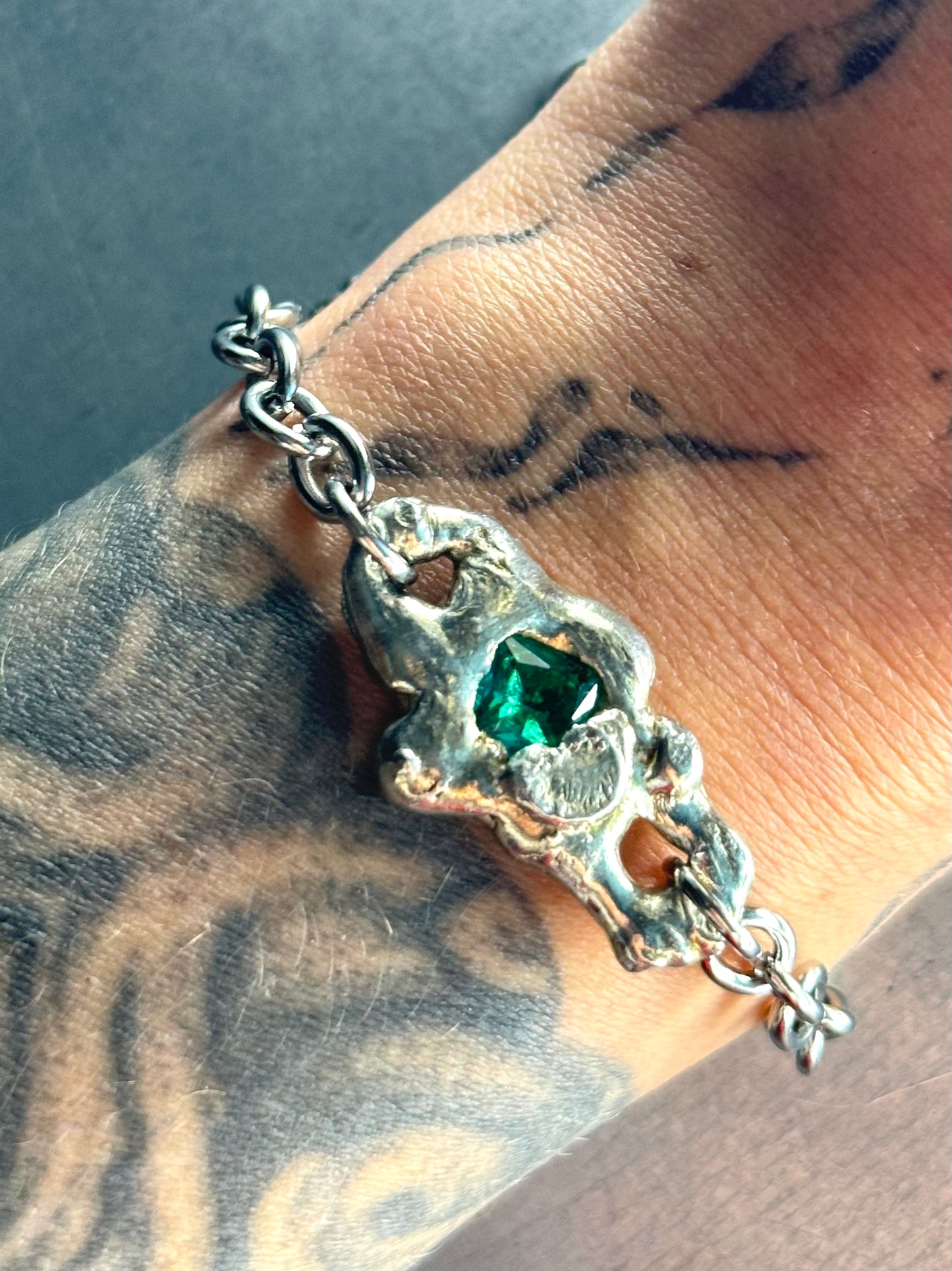Zev | soldered  Carabiner Bracelet